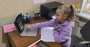 戰火不斷 烏克蘭兒童渴望重返校園 - 新唐人亞太電視台