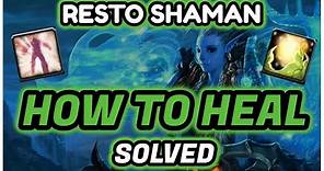 Restoration Shaman PvP Healing Guide for Beginners | How to Heal Effectively - WoW Shadowlands 9.0.5
