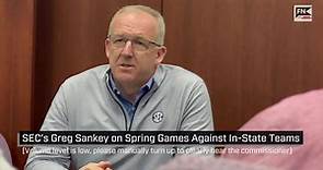 SEC's Greg Sankey on Playing Spring Games Against In-State Teams