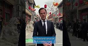 Mark Rutte visits Beijing