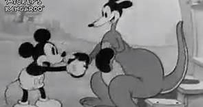 Mickey's Kangaroo 1935 Disney Mickey Mouse and Pluto Cartoon Short Film