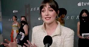 Millie Brady - "Eliza" Interview about SURFACE on Apple+ at the SURFACE Premiere