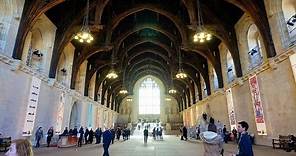 4K tour of Westminster Hall at the Houses of Parliament