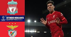 Liverpool vs. Benfica: Extended Highlights | UCL Quarter-Finals - Leg 2 | CBS Sports Golazo
