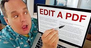 Best ways to edit a PDF on any device