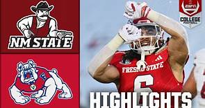 New Mexico Bowl: New Mexico State Aggies vs. Fresno State Bulldogs | Full Game Highlights