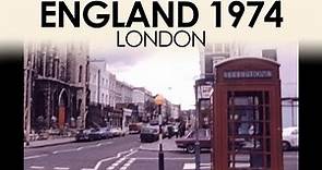 Archive footage of London in the 1970s | Super 8 home movie film