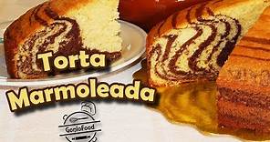 Torta Marmoleada / Muy Fácil y Esponjosa!!