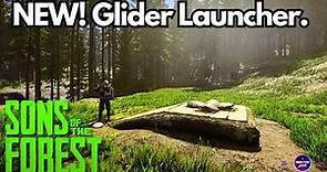 Where To Find NEW Glider Launcher Blueprint Location & Setup Guide! Sons of The Forest 1.0 Release!