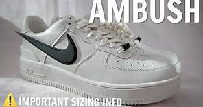 IS THIS ONE OF THE BEST AIR FORCE 1s TO RELEASE? NIKE AIR FORCE 1 AMBUSH PHANTOM REVIEW & ON FEET