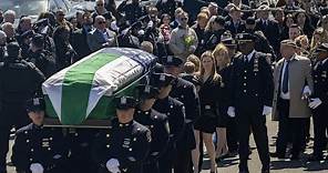 Funeral held for slain New York City police Officer Jonathan Diller