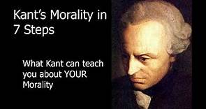 6.1 Kant's Moral Theory in 7 Steps (What Kant can teach you about your morality)