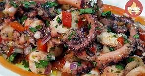 Delicious Portuguese Octopus Salad Recipe 🐙 - Pabs Kitchen