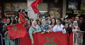 Miles de personas reciben a la selección marroquí tras su histórico cuarto puesto en el Mundial