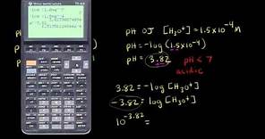 Definition of pH | Chemical processes | MCAT | Khan Academy