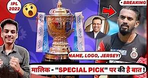 IPL 2022 - 2 NEW TEAMS Name, Jersey & Logo || Owners on "SPECIAL PICK" | Lucknow | Kl Rahul, Warner