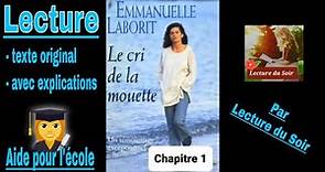 1 - Le cri de la mouette - aide à la lecture - Emmanuelle Laborit