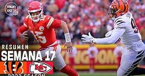 Cincinnati Bengals vs. Kansas City Chiefs | Semana 17 NFL 2023 | NFL Highlights Resumen en español