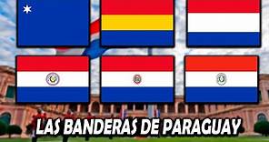 Las banderas de Paraguay OFICIAL 🇵🇾