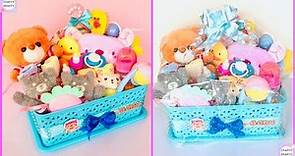 DIY Baby Gift Hamper / Gift Wrapping Idea / Baby Shower Gift