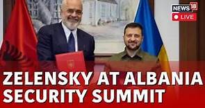 Albania News LIVE | Volodymyr Zelenskyy Meets Albania Prime Minister Edi Rama LIVE | N18L | LIVE