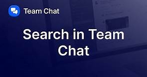 Search Within Zoom Team Chat