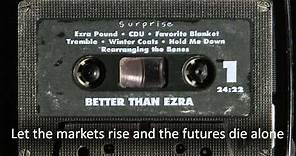 Better Than Ezra - CDU (Official Lyric Video)