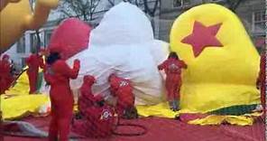 89TH ANNIVERSARY OF MACY'S 2015 THANKSGIVING DAY PARADE BALLOON INFLATION EVENT IN NEW YORK CITY.