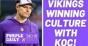 Minnesota Vikings head coach Kevin O'Connell's WINNING culture