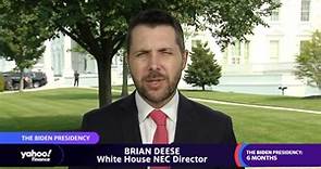 WH Director of the National Economic Council Brian Deese: growth should be "from the bottom up"