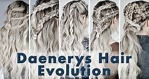 The Evolution of Daenerys Targaryen Hairstyles - KayleyMelissa