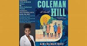 BGC Book Club Presents: Kim Coleman Foote, author of Coleman Hill