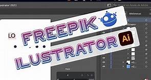 🔥 Edita plantillas de Freepik en Ilustrator facil, para tu producto o servicio 🚀