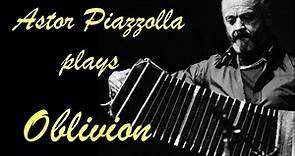 Astor Piazzolla plays Oblivion - Bandoneon and orchestra