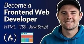Frontend Web Development Bootcamp Course (JavaScript, HTML, CSS)