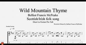 Wild Mountain Thyme (Easy Version) - Guitar Tutorial + TAB