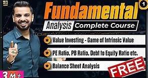 Fundamental Analysis Complete Course | How to Select Best Stocks for Investment in Share Market