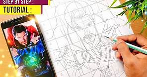 Doctor Strange Drawing || Dr.Strange Drawing Tutorial || Dr. Strange drawing art || Sankar Art
