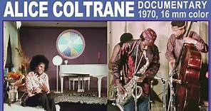 Alice Coltrane 16mm doc. 1970 (Black Journal) rare
