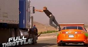Supra & Civic Epic Truck Heist! | The Fast and The Furious (2001) | Full Throttle