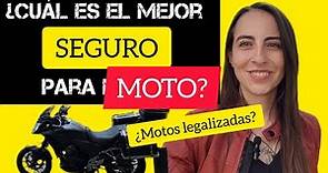 🧐Seguro para MOTO 💥 ¿cual es el mejor? MOTERO SEGURO ¿se puede ASEGURAR legalizada? MÉXICO