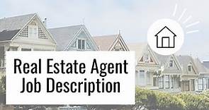 Real Estate Agent Job Description