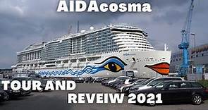 Aidacosma Cruise Ship❗ Tour and Review Ship 2022