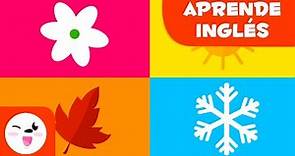 Las Estaciones del Año EN INGLÉS - ¿Cuáles son las estaciones? - Spring, Summer, Autumn and Winter