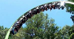 Mindbender Roller Coaster POV Six Flags Over Georgia