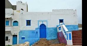 Ville de Sidi Ifni côte atlantique sud du Maroc