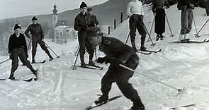 Winterurlaub u. Skiunterricht der U-Bootmannschaft U 100 in Ruhpolding 1941