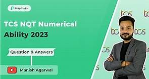TCS NQT Numerical Ability Questions 2023 - 2024 | Actual Previous Year Questions