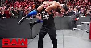 Brock Lesnar sends Jinder Mahal and The Singh Brothers to Suplex City: Raw, Nov. 12, 2018
