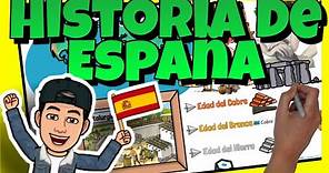 🔴 La HISTORIA de ESPAÑA | Resumen para NIÑOS en 10 minutos
